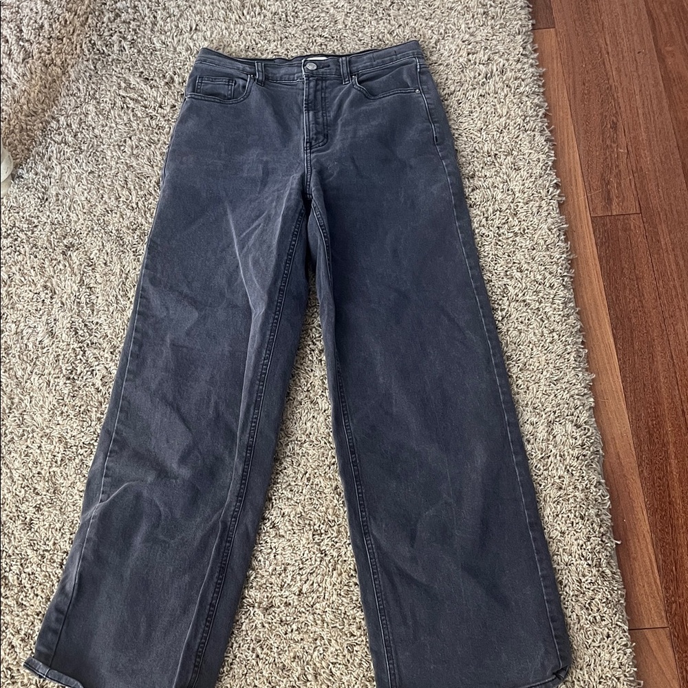 PAC Sun stretch wide leg 27 Dark Gray Wide-Leg Jeans